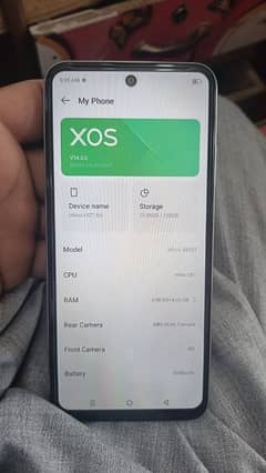 infinix hot 50i 6+6/128gb ma just 10 use