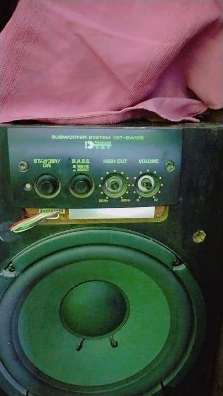 Yamaha active subwoofer not repair guarantee 1