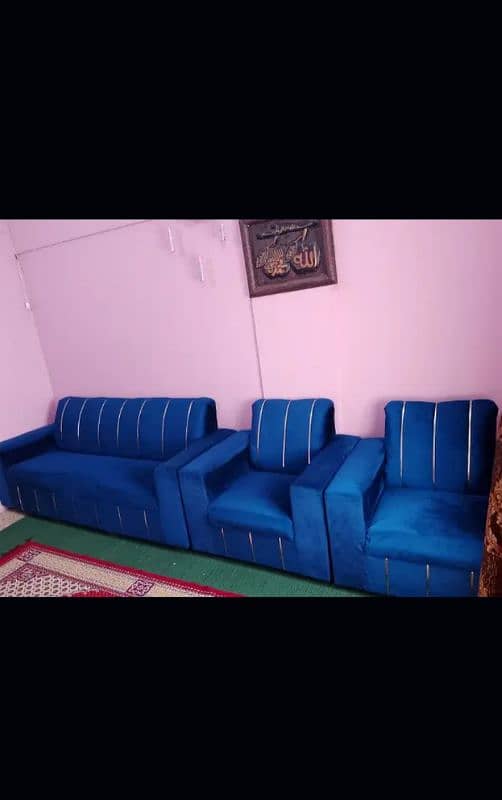 sofa set in good condition 1