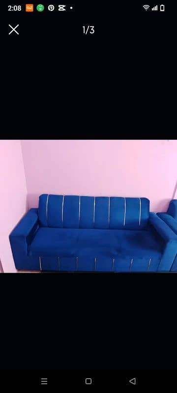 sofa set in good condition 2