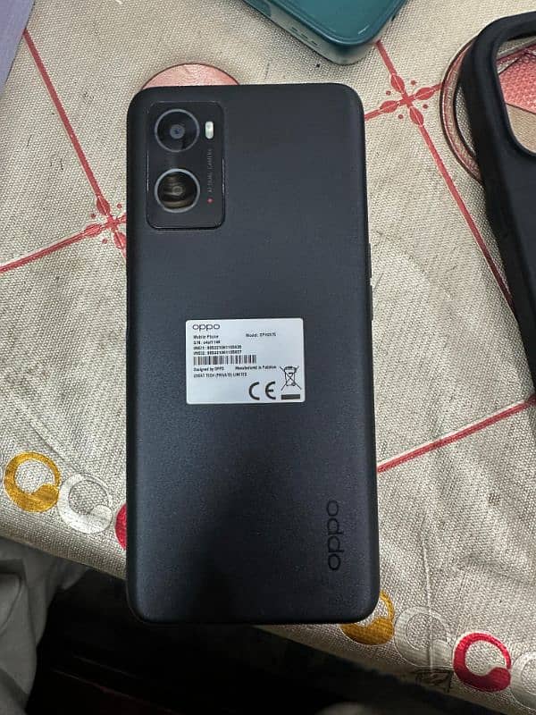 oppo a76 black good condition 3