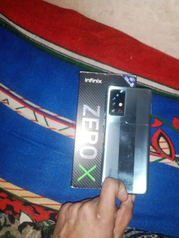 infinix zero x neo 8+5/128gb with box exchange possible 2