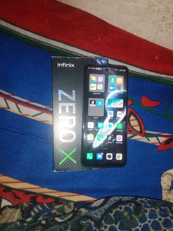 infinix zero x neo 8+5/128gb with box exchange possible 3