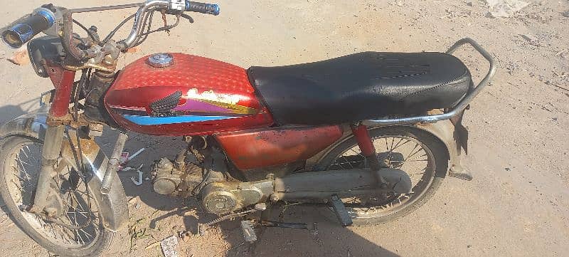 Honda cd 70 2008 model 5