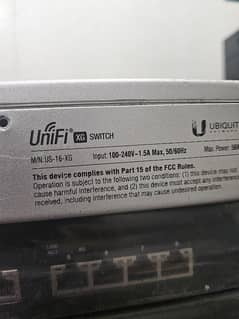 UniFi XG Switch M/N:US-16-XG