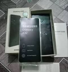 samsung a32 black full box