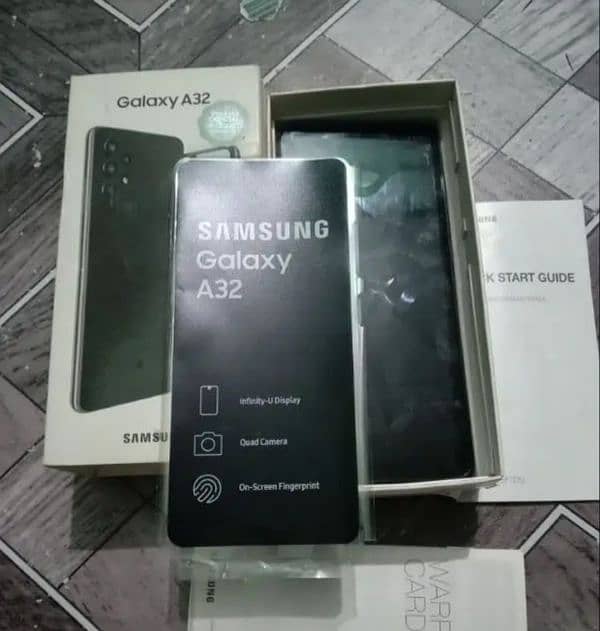 samsung a32 black full box 1