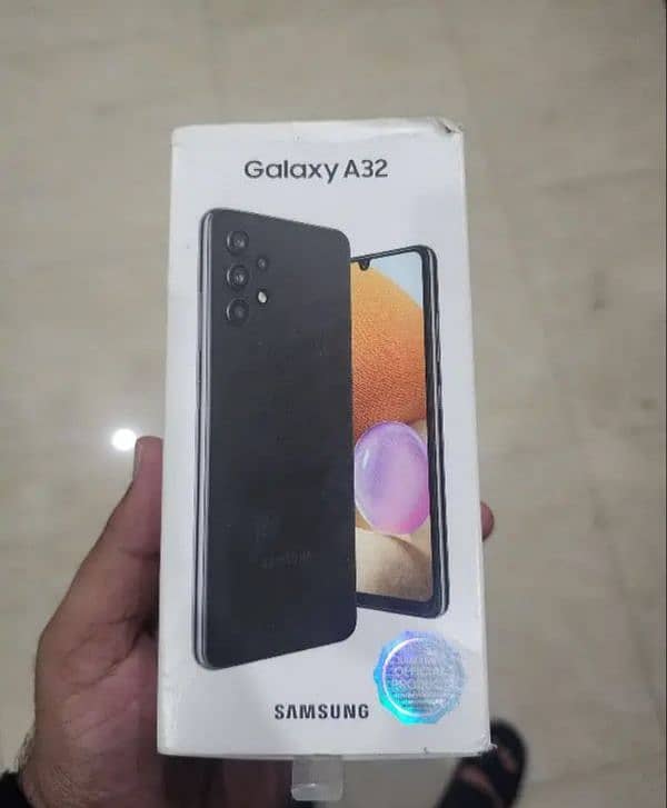 samsung a32 black full box 2