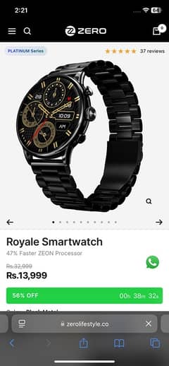 Royal smart watch zero