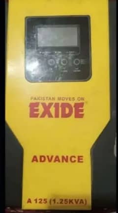 Exide company ka Solar UPS 100% working condition my hay