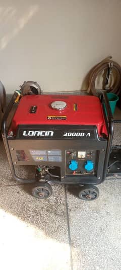 3500 watt loncin genetar good condition for sale 03327670499