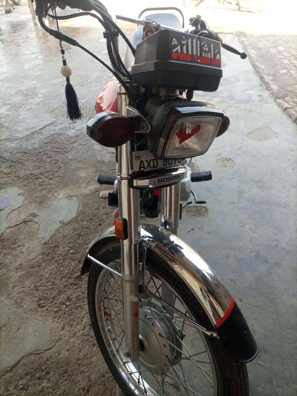 Honda 125 self start 3