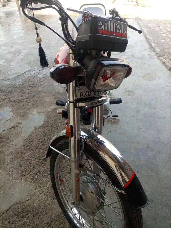 Honda 125 self start 4