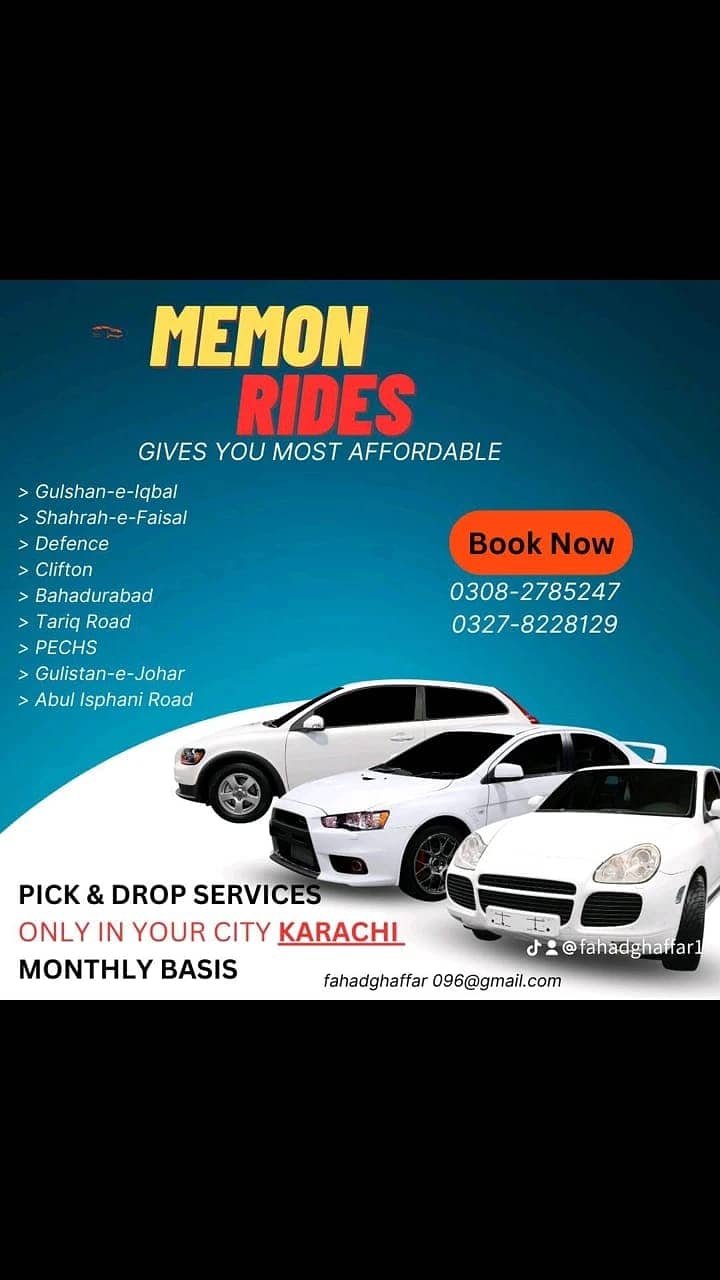 Pick and Drop Services in Karachi/Karachi/Pick and Drop/In karachi 0