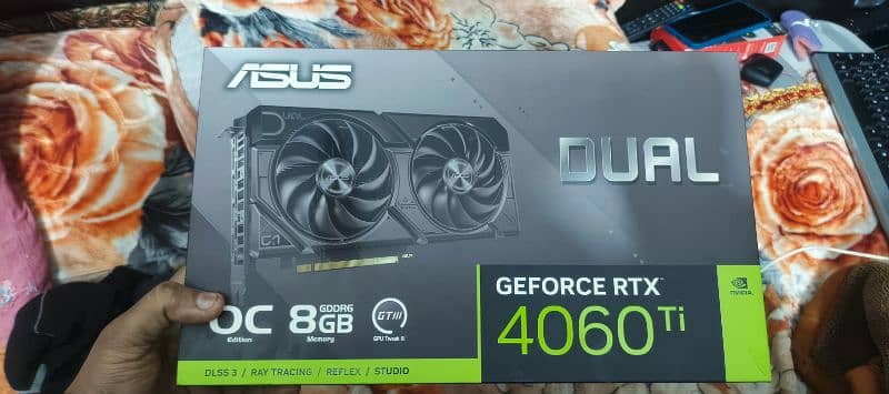 ASUS RTX 4060TI 8GB DDR6 0