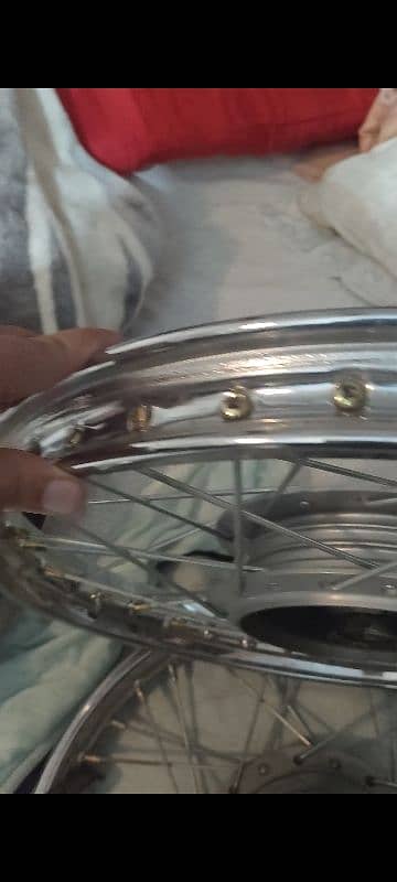 Honda 125 gold genuine meter ND 2 rims genuine 1