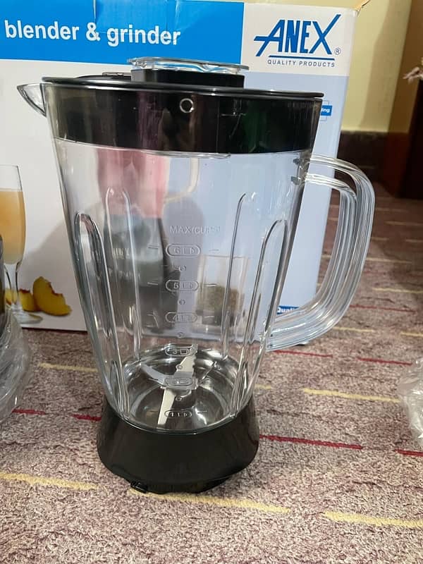 Anex juicer blender with grinder_unused and box packed 2