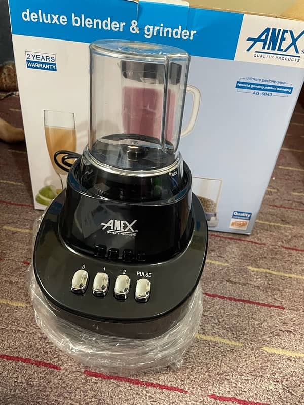 Anex juicer blender with grinder_unused and box packed 4