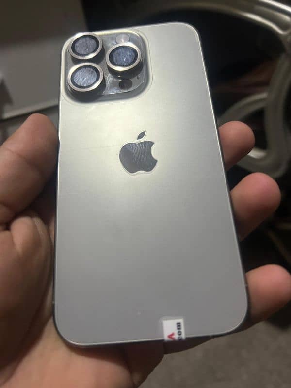 iphone 15 pro 128 gb under warranty natural titanium jv 2