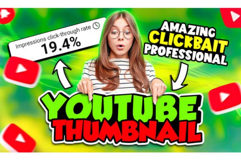 Youtube thumbnails and video editing in cheap rate 1