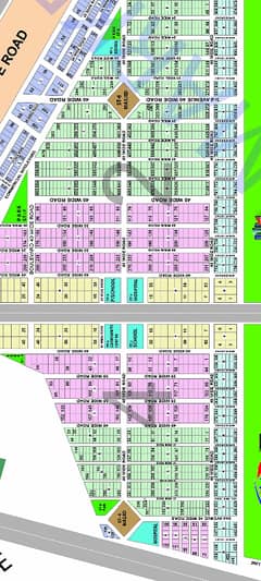 Corner 135 Square Yards Plot Near Main Road Saadi Garden Vip Block 2