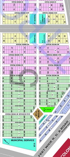 Lease 240 Sq Yd Plot Sale In Block 5 Saadi Garden Scheme 33 Karachi