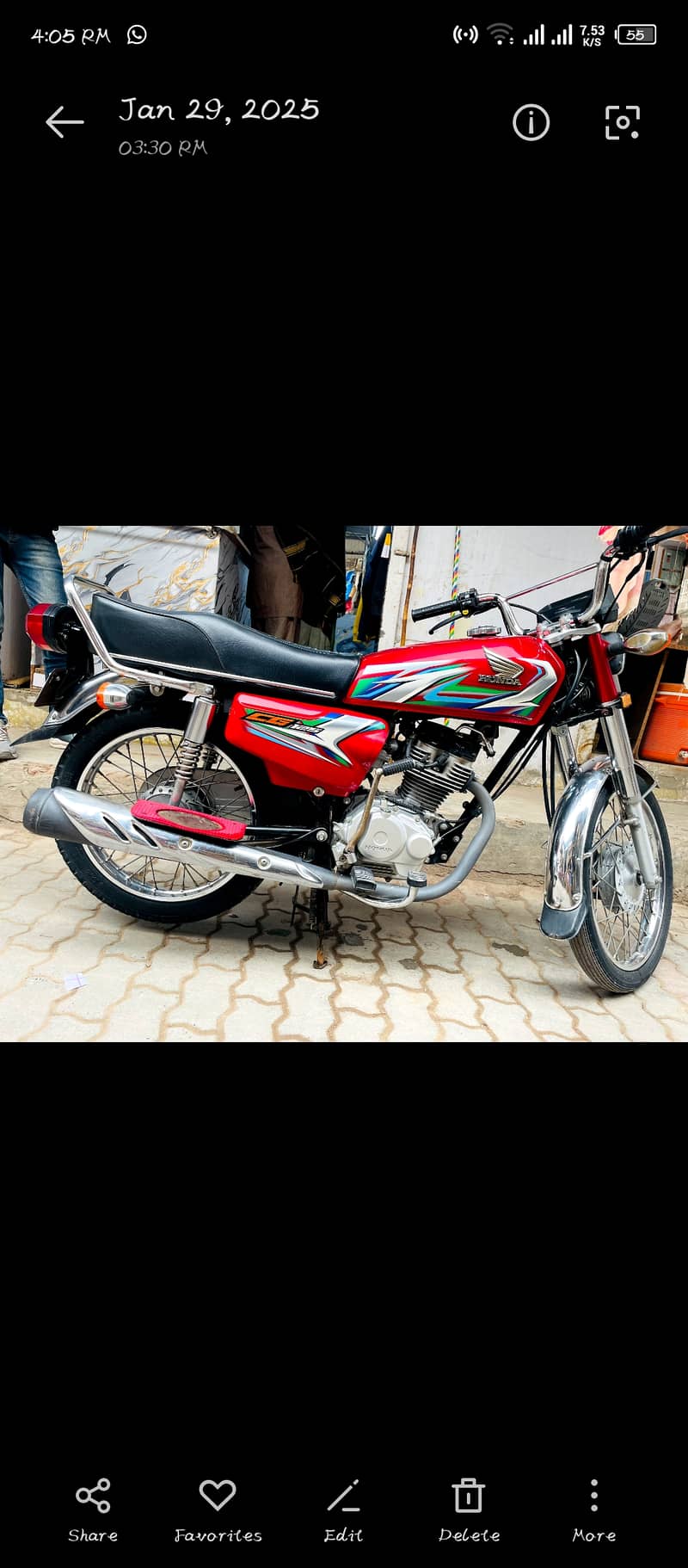 Honda CG 125 2023 2