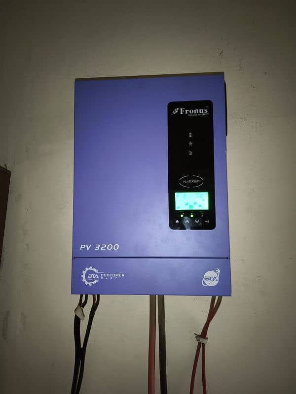 Fronus PV 3200 like new 6 to 7 months used 0