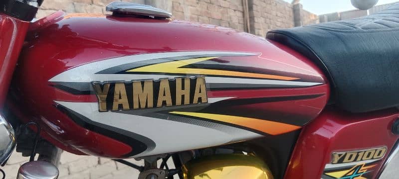 Yamaha 4 stroke YD 100 3