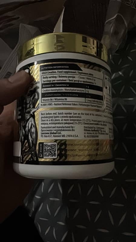 Gold Creatine 0