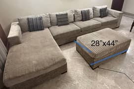 Living room sectional sofa