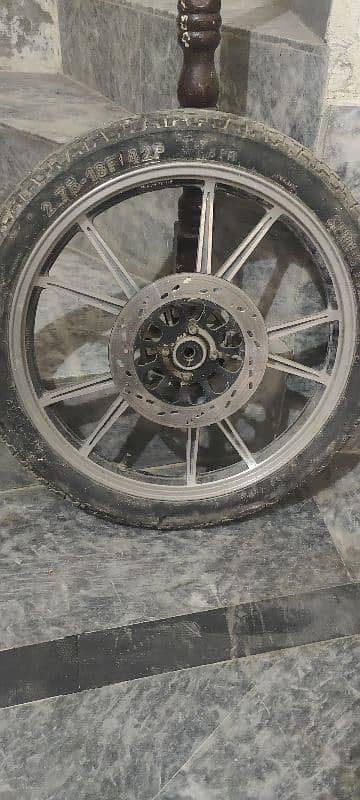 alloy rims disq brake complete 0