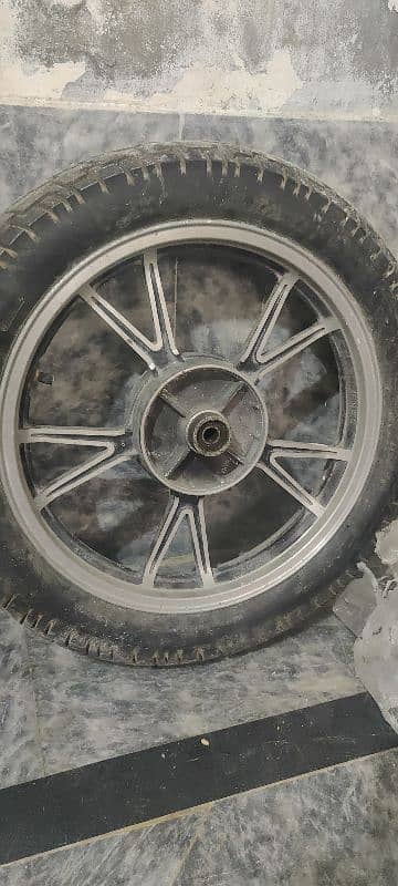 alloy rims disq brake complete 1