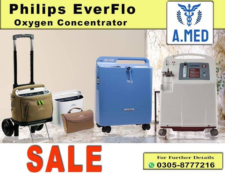 OXYGEN CONCENTRATOR PHILIPS RESPIRONICS EVERFLO FOR SALE IN LAHORE 0