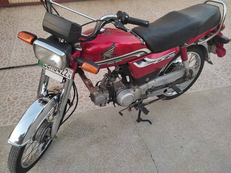 HONDA CD-70CC Bike First Owner Well Maintained 1