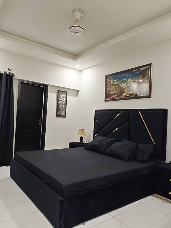 ONE BED FULLY FURNISHED APARTMENT AVAILABLE FOR RENT IN E-11 1