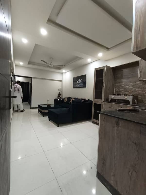 ONE BED FULLY FURNISHED APARTMENT AVAILABLE FOR RENT IN E-11 8