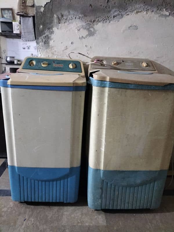 Crown Washing machine and Dryer 3