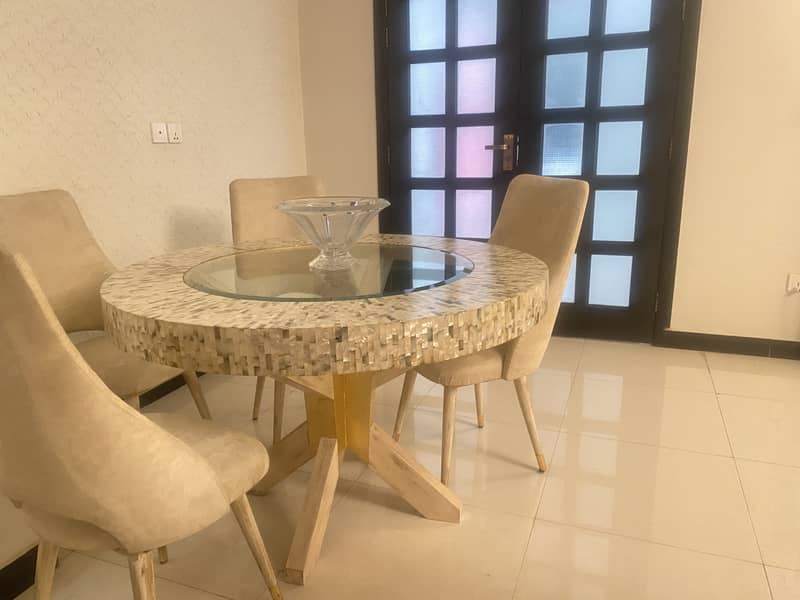 Mother of Pearl Dining table from Kalamkaar 4