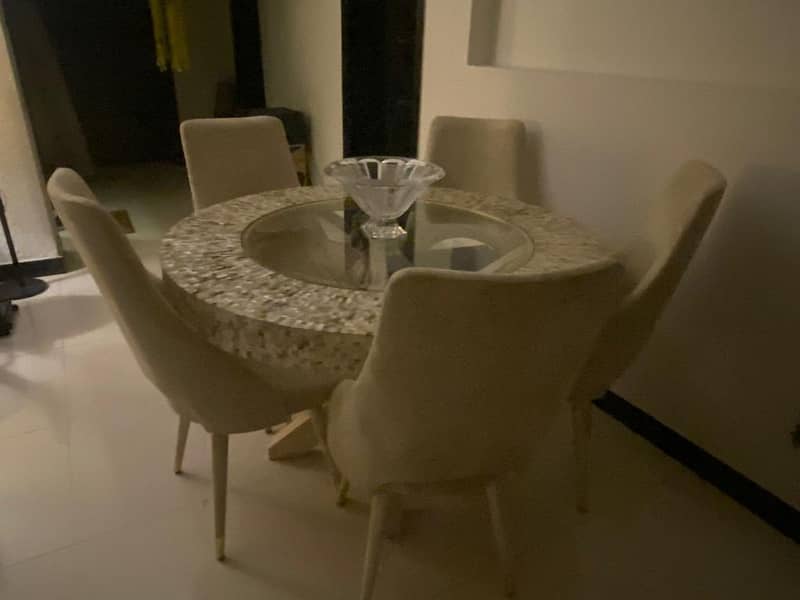 Mother of Pearl Dining table from Kalamkaar 6