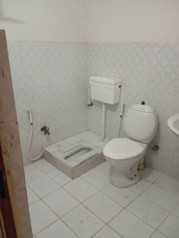 Upper portion for rent 2bad attach bathroom TV launch tiles flooring woodwork good location man apruch 4