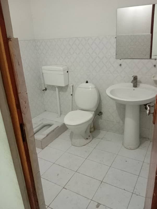 Upper portion for rent 2bad attach bathroom TV launch tiles flooring woodwork good location man apruch 5