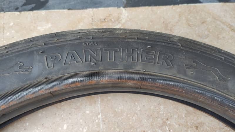 Panther 2.75 - 18 Front Tyre with Tube 0