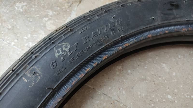 Panther 2.75 - 18 Front Tyre with Tube 1