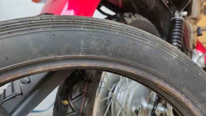 Panther 2.75 - 18 Front Tyre with Tube 2