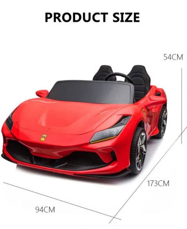 KIDS FERRARI UPTO 15 YEARS 4