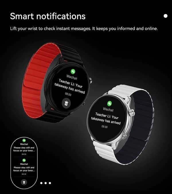 Amoled Display Smart Watch 4