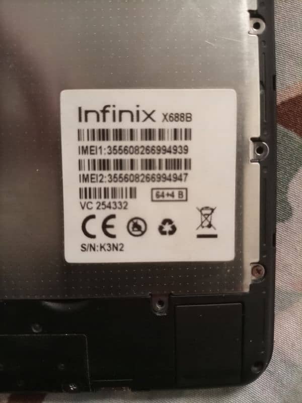 Infinix X688B only panel 2