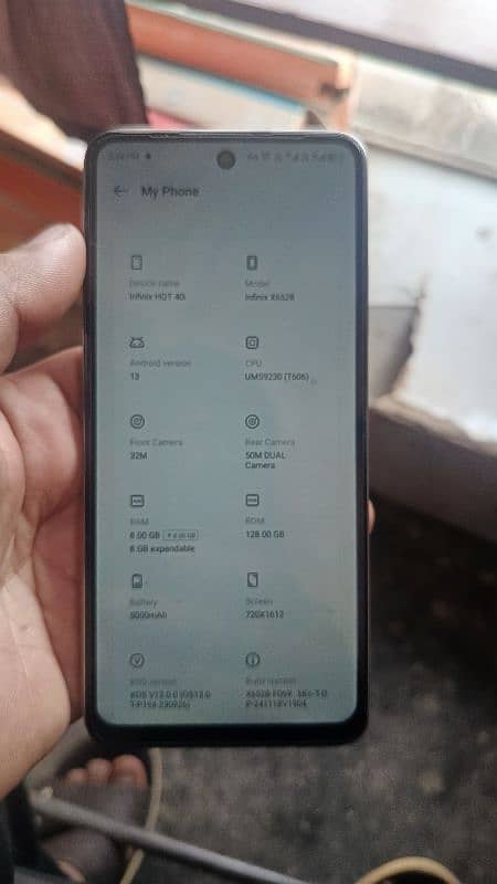 Infinix hot40i 8+8 128GB 2