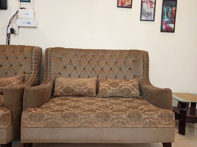 7 seater sofa with cushions 2